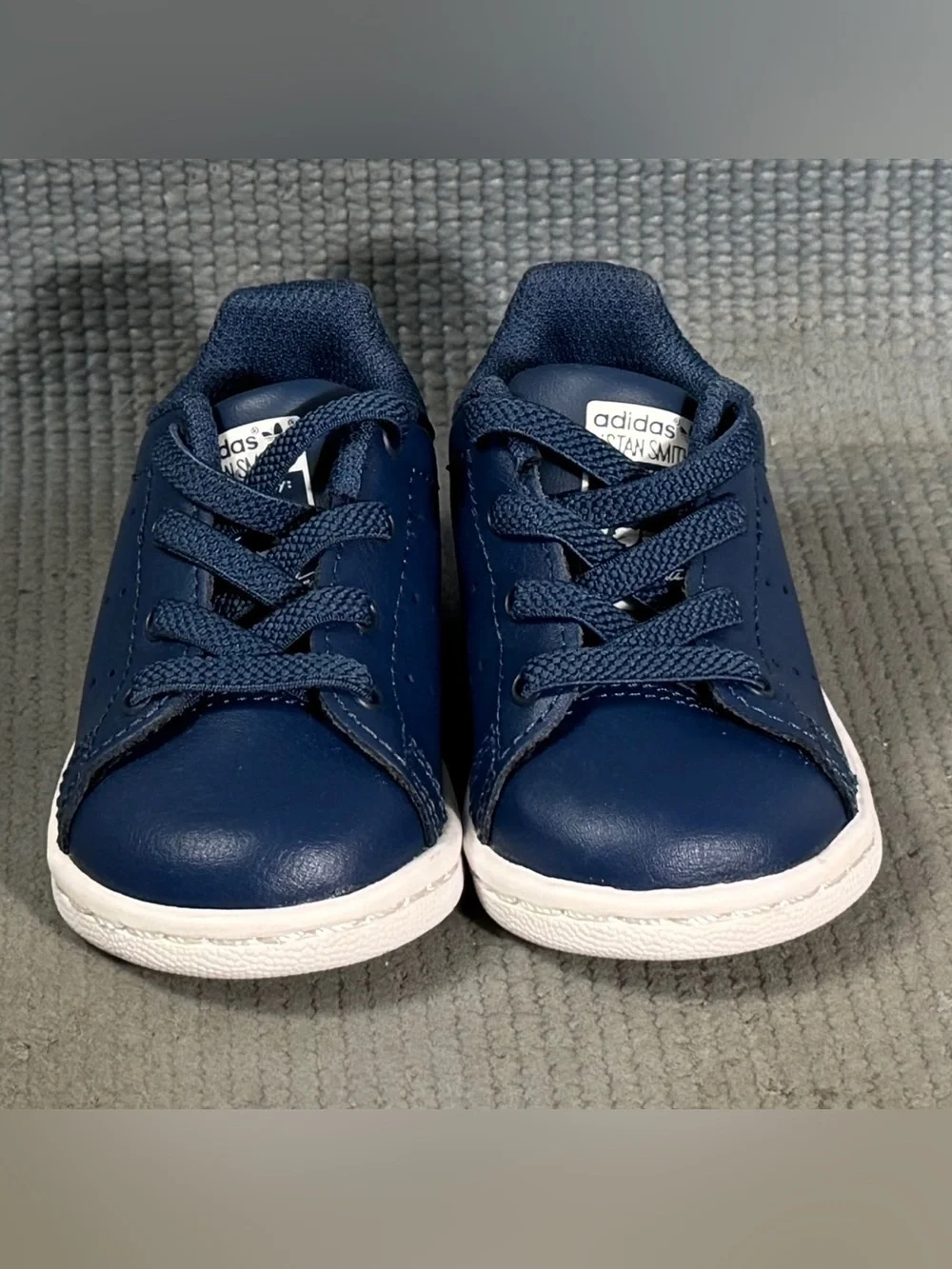 Adidas Stan Smith Infant 'Night Marine' Sneakers Toddler Size‎ 4C New